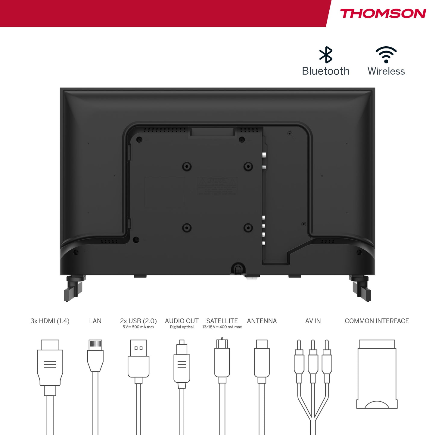 Thomson Android HD LED SMART TV - 24HA2S14C