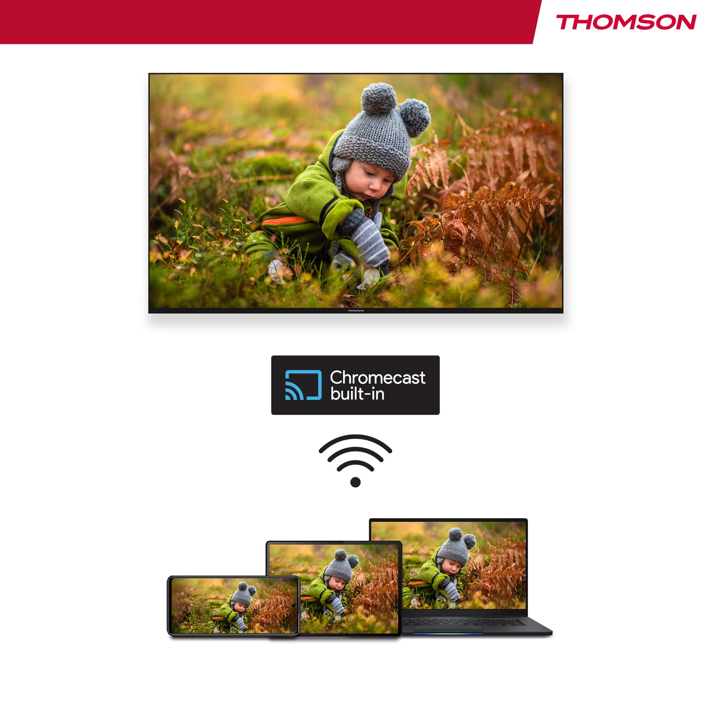 Thomson Android HD LED SMART TV - 24HA2S14C