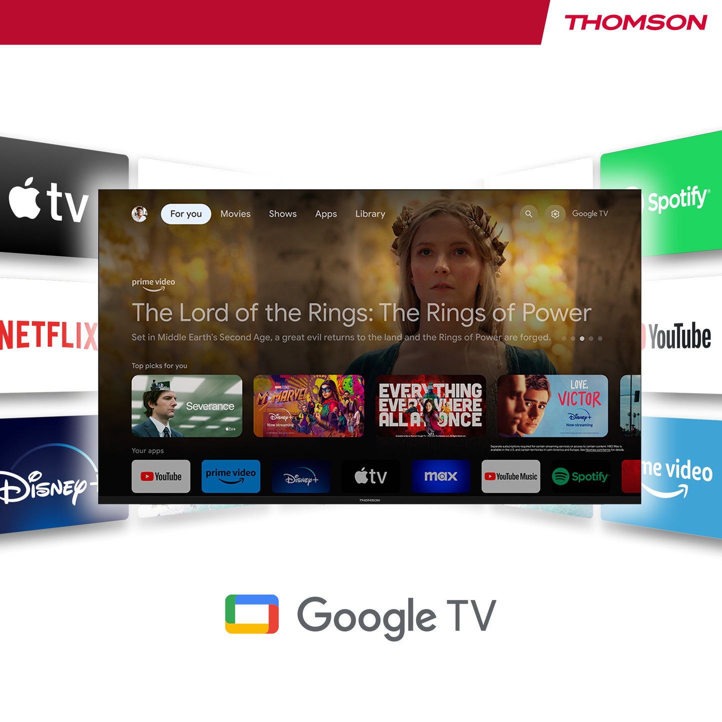 Thomson Google FULL HD QLED SMART TV - 32QG4S14